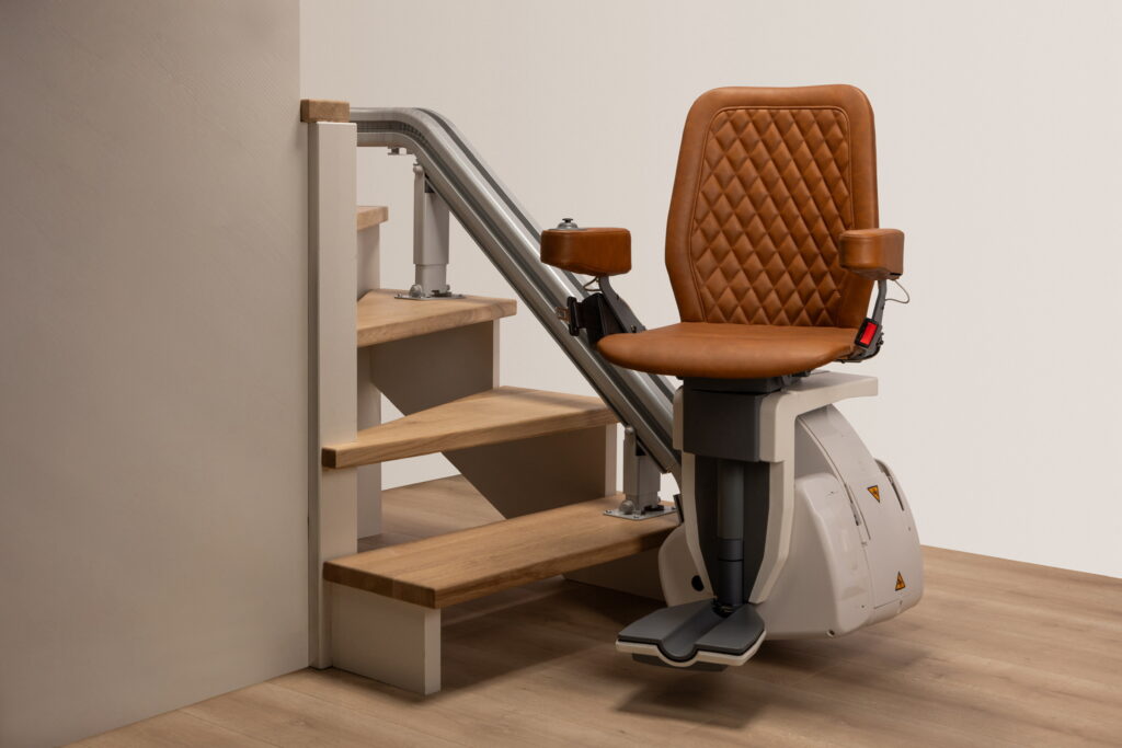 UP lépcsőlift családi házban